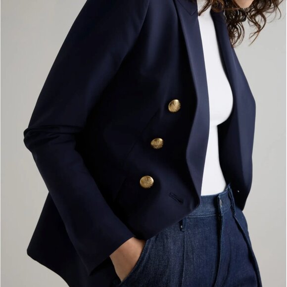 Quince Scuba Captain's Convertible Blazer - Size Small - Picture 2 of 9